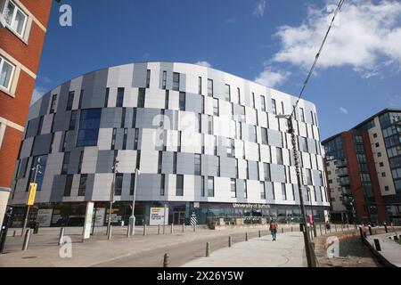 Université du Suffolk à Ipswich au Royaume-Uni Banque D'Images