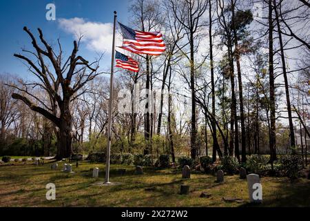 Le Mémorial des soldats de la guerre civile afro-Union inconnu et connu à Chesapeake, va est le lieu de repos final de 13 soldats et héros de la voile afro-Union Banque D'Images