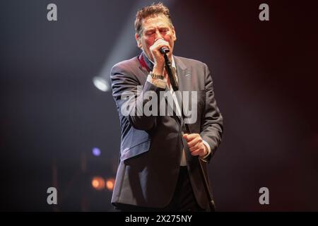 Carpi, Italie. 19 avril 2024. (19/04/2024) Tony Hadley vit à Carpi. (Photo de Carlo Vergani/Pacific Press/SIPA USA) crédit : SIPA USA/Alamy Live News Banque D'Images