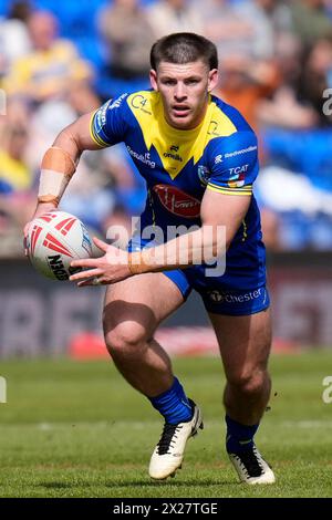 Danny Walker de Warrington Wolves lors du match de la Betfred Super League Round 8 Warrington Wolves vs Leigh Leopards au stade Halliwell Jones, Warrington, Royaume-Uni, le 20 avril 2024 (photo Steve Flynn/News images) Banque D'Images