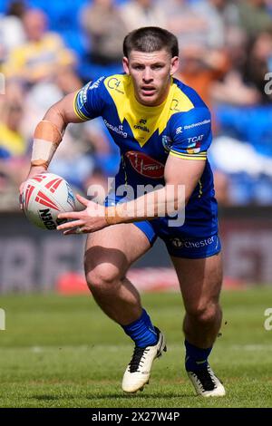 Warrington, Royaume-Uni. 20 avril 2024. Danny Walker de Warrington Wolves lors du match de la Betfred Super League Round 8 Warrington Wolves vs Leigh Leopards au stade Halliwell Jones, Warrington, Royaume-Uni, le 20 avril 2024 (photo Steve Flynn/News images) à Warrington, Royaume-Uni le 20/04/2024. (Photo par Steve Flynn/News images/SIPA USA) crédit : SIPA USA/Alamy Live News Banque D'Images