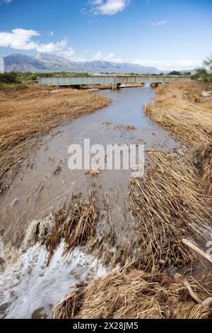 Inondation du Cap occidental, Afrique du Sud Banque D'Images