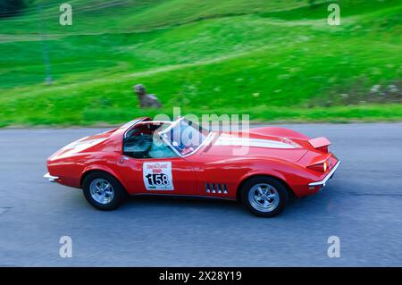 kainisch, autriche, 20 juillet 2006, ennstal classic, compétition de voitures anciennes, chevrolet corvette *** kainisch, österreich, 20. juillet 2006, ennstal classic, wettbewerb für oldtimer, chevrolet corvette Copyright : xx Banque D'Images