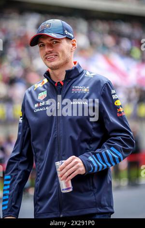 VERSTAPPEN Max (Ned), Red Bull Racing RB20, portrait lors du Grand Prix de Chine Lenovo de formule 1 2024, 5ème manche du Championnat du monde de formule 1 2024 du 19 au 21 avril 2024 sur le circuit international de Shanghai, à Shanghai, en Chine Banque D'Images