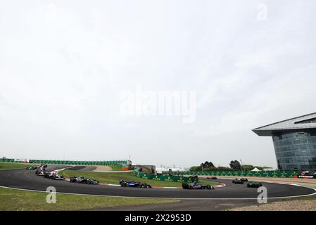 Shanghai, Chine. 21 avril 2024. Alexander Albon (THA) Williams Racing FW46. 21.04.2024. Championnat du monde de formule 1, Rd 5, Grand Prix de Chine, Shanghai, Chine, jour de la course. Le crédit photo devrait se lire : XPB/Alamy Live News. Banque D'Images
