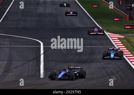 Shanghai, Chine. 21 avril 2024. Alexander Albon (THA) Williams Racing FW46. 21.04.2024. Championnat du monde de formule 1, Rd 5, Grand Prix de Chine, Shanghai, Chine, jour de la course. Le crédit photo devrait se lire : XPB/Alamy Live News. Banque D'Images