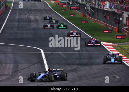 Shanghai, Chine. 21 avril 2024. Alexander Albon (THA) Williams Racing FW46. 21.04.2024. Championnat du monde de formule 1, Rd 5, Grand Prix de Chine, Shanghai, Chine, jour de la course. Le crédit photo devrait se lire : XPB/Alamy Live News. Banque D'Images