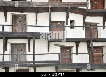 Église fortifiée de Prejmer, comté de Brasov, Roumanie Banque D'Images