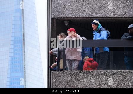 Londres, Royaume-Uni. 21 avril 2024 le marathon de Londres TCS 2024. Credit : Matthew Chattle/Alamy Live News Banque D'Images