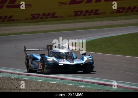 Imola, Italie. 19 avril 2024. NÂ° 35 ALPINE ENDURANCE TEAM - FRA- Alpine A424 -HY pendant WEC - 6 heures d'Imola, course d'Endurance à Imola, Italie, 19 avril 2024 crédit : Agence photo indépendante/Alamy Live News Banque D'Images