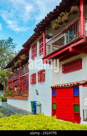 Pueblito Paisa, Cerro Nutibara, Medellin, Antioquia, Colombie, Amérique du Sud Banque D'Images