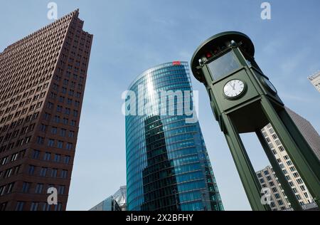 La Potsdamer Platz, Berlin, Allemagne. Banque D'Images