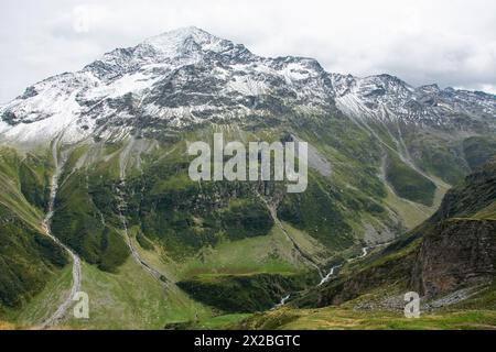 Aussicht von Strec de Vignun auf die Curciusa Bassa Banque D'Images