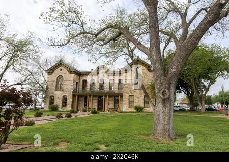 Pioneer Memorial Library, Fredericksburg Banque D'Images