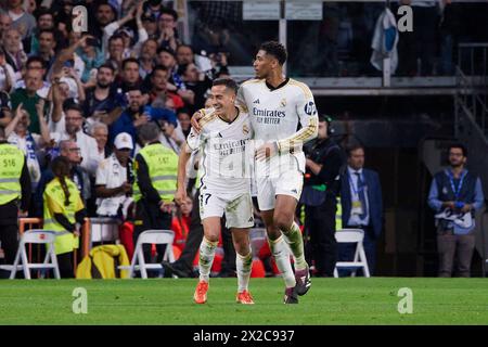 Madrid, Madrid, Espagne. 21 avril 2024. Crédit : ZUMA Press, Inc/Alamy Live News Banque D'Images