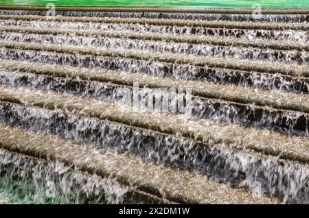 L'US Navy Memorial Plaza, Park à Washington D.C. honorant ceux qui ont servi ou servent actuellement dans la Marine, le corps des Marines, la Garde côtière, an Banque D'Images
