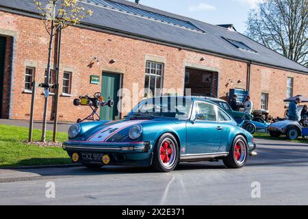 Porsche 911 1979 au Bicester Heritage Centre Sunday Scramble. Bicester, Oxfordshire, Angleterre Banque D'Images