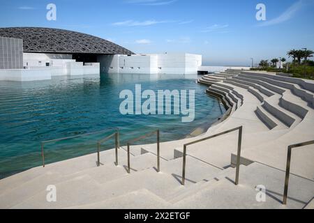Géographie / voyage, Émirats arabes Unis, Abou Dhabi, Louvre Abou Dhabi, ADDITIONAL-RIGHTS-LEARANCE-INFO-NOT-AVAILABLE Banque D'Images