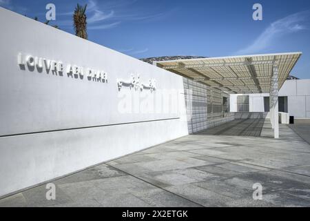 Géographie / voyage, Émirats arabes Unis, Abou Dhabi, Louvre Abou Dhabi, ADDITIONAL-RIGHTS-LEARANCE-INFO-NOT-AVAILABLE Banque D'Images
