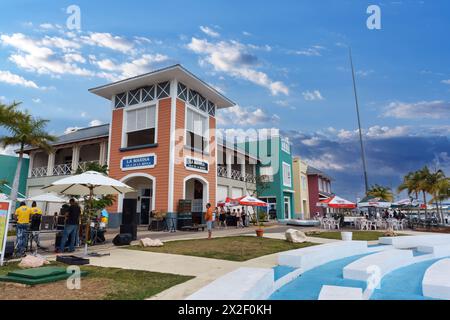 Marina Las Morlas, une installation de loisirs de Gaviota, Varadero, Cuba Banque D'Images