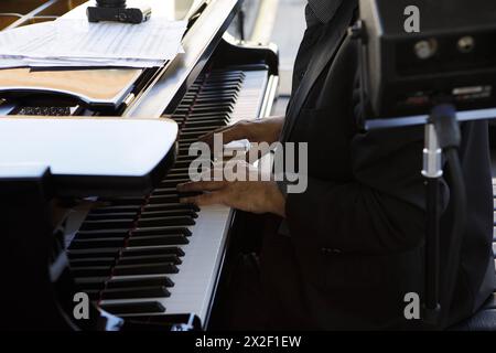 Portrait de Michael Nyman (compositeur) 03/09/2017 ©Isabella de Maddalena/opale.photo Banque D'Images