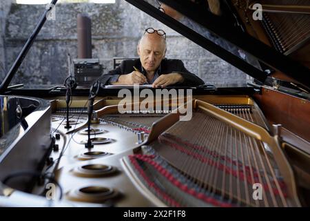 Portrait de Michael Nyman (compositeur) 03/09/2017 ©Isabella de Maddalena/opale.photo Banque D'Images