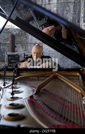 Portrait de Michael Nyman (compositeur) 03/09/2017 ©Isabella de Maddalena/opale.photo Banque D'Images