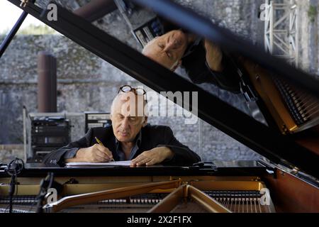 Portrait de Michael Nyman (compositeur) 03/09/2017 ©Isabella de Maddalena/opale.photo Banque D'Images