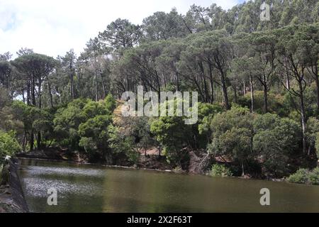 Lagoa Azul à Sintra, Portugal Banque D'Images