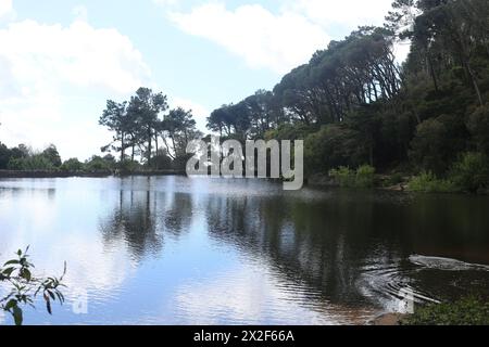 Lagoa Azul à Sintra, Portugal Banque D'Images