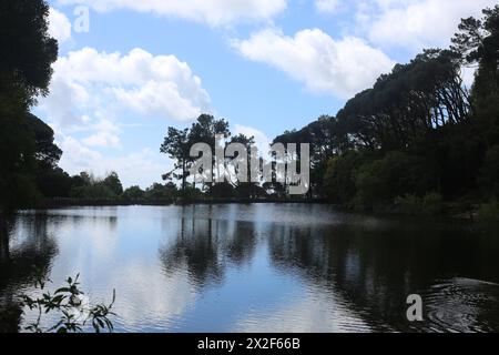 Lagoa Azul à Sintra, Portugal Banque D'Images