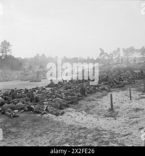 OPÉRATION 'MARKET GARDEN' (LA BATAILLE D'ARNHEM) : 17 - 25 SEPTEMBRE 1944 - Nimègue et tombe 17 - 20 septembre 1944: un grand groupe de soldats allemands qui ont été faits prisonniers à Nimègue et dans les environs par des parachutistes américains de la 82e division aéroportée (US) Armée des États-Unis, Armée allemande (Third Reich) Banque D'Images