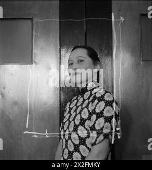 Photographies de Cecil Beaton prises en Inde, en Birmanie et en Chine de décembre 1943 à août 1944, retraçant des paysages, de l'architecture et des gens lors de sa tournée. Banque D'Images