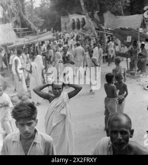Photographies de Cecil Beaton prises en Inde, en Birmanie et en Chine entre décembre 1943 et août 1944, montrant des paysages, des gens et la vie quotidienne pendant sa tournée. Banque D'Images