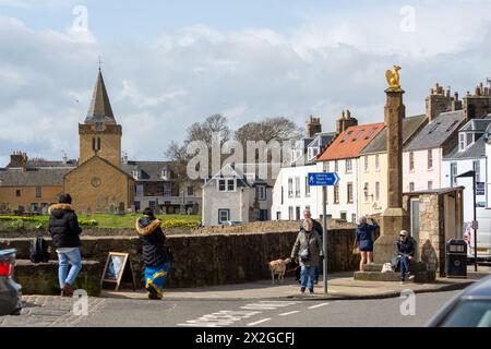 Dreel Halls dans l'ancienne église paroissiale St Nicholas, Anstruther, Fife, Écosse Banque D'Images