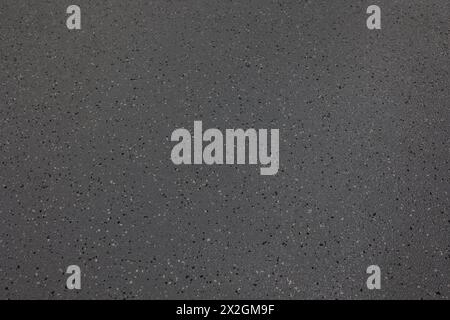 Revêtement de sol en béton et copeaux fins. Banque D'Images