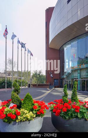 Le palais des congrès Harrogate. Date de la photo : lundi 4 septembre 2023. Photo : Richard Gray/Alamy Banque D'Images