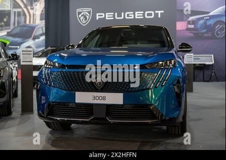 Riga, Lettonie, 19 avril 2024 : Banque D'Images