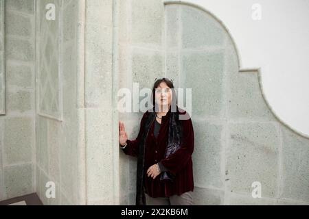 Portrait de Magda Bogin 19/01/2018 ©Isabella de Maddalena/opale.photo Banque D'Images