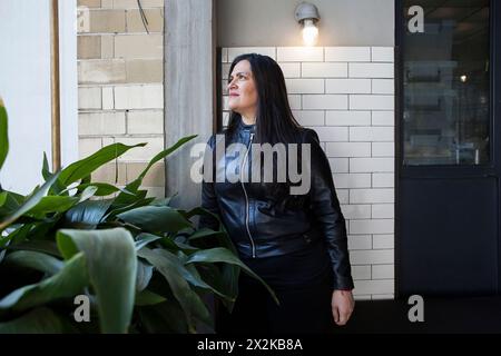 Portrait de Rocio Ceron 19/01/2018 ©Isabella de Maddalena/opale.photo Banque D'Images