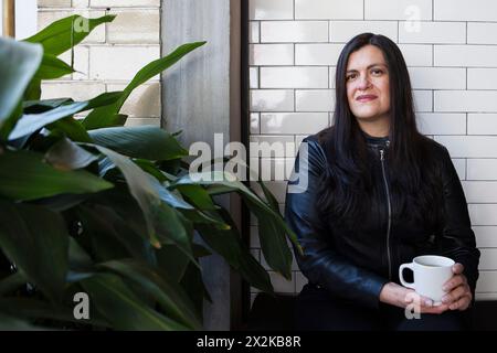 Portrait de Rocio Ceron 19/01/2018 ©Isabella de Maddalena/opale.photo Banque D'Images