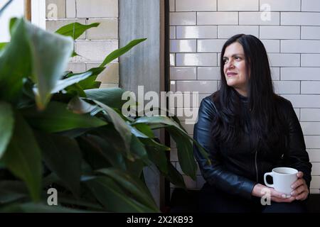 Portrait de Rocio Ceron 19/01/2018 ©Isabella de Maddalena/opale.photo Banque D'Images