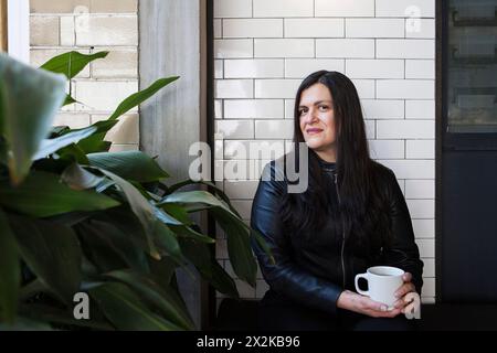 Portrait de Rocio Ceron 19/01/2018 ©Isabella de Maddalena/opale.photo Banque D'Images