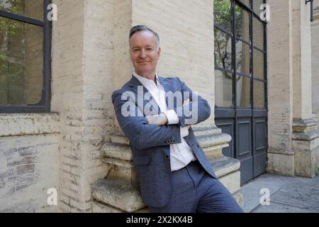 Portrait d'Andrew O'Hagan 12/07/2022 ©Isabella de Maddalena/opale.photo Banque D'Images