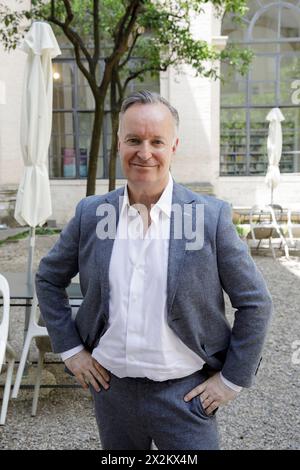 Portrait d'Andrew O'Hagan 12/07/2022 ©Isabella de Maddalena/opale.photo Banque D'Images