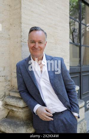 Portrait d'Andrew O'Hagan 12/07/2022 ©Isabella de Maddalena/opale.photo Banque D'Images