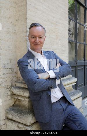 Portrait d'Andrew O'Hagan 12/07/2022 ©Isabella de Maddalena/opale.photo Banque D'Images