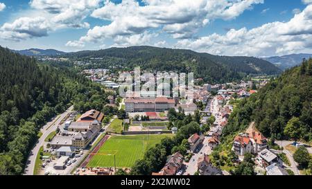 DAS Wahrzeichen der baden-Württembergische Gemeinde Blasien ist der Dom : Blasien. Die Gemeinde liegt in Süddeutschland, im Schwarzwald. (Jusqu'à BL Banque D'Images