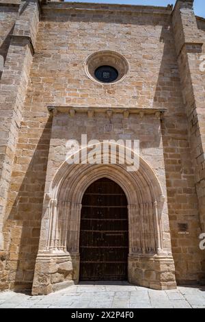 XVe siècle concatedral de Santa María à Cáceres, Estrémadure, Espagne Banque D'Images