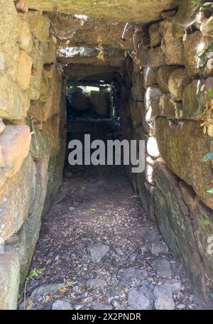 Tombeau des géants de Pascaredda à Calangianus dans le nord de la Sardaigne Banque D'Images